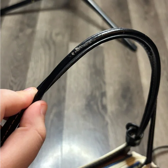 Vintage Kate Spade Vibrant Striped Shoulder Bag and Crossbody Bag Set - Picture 6 of 7